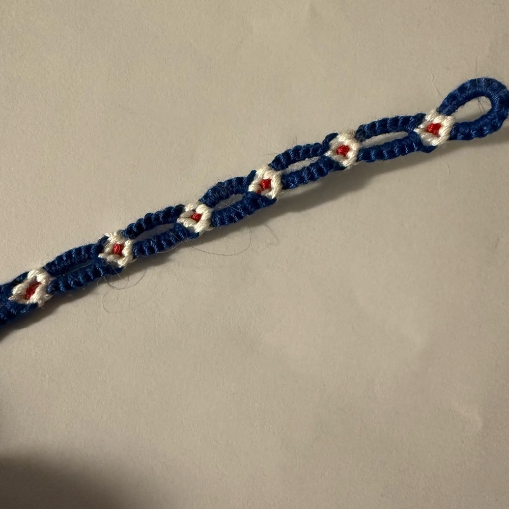 Handmade daisy chain Bracelet. Made to order!
